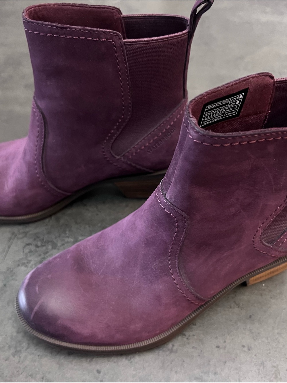 Teva Women's Plum Suede Ankle Chelsea Boots - Picture 3 of 8